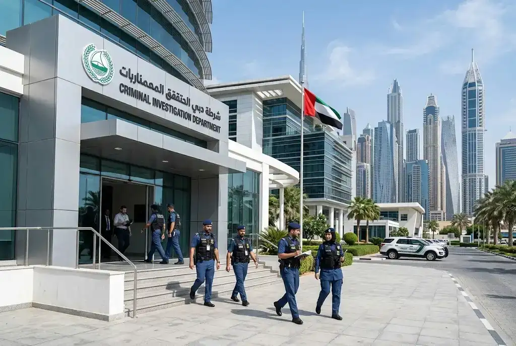 Dubai Police Criminal Investigation Department headquarters building