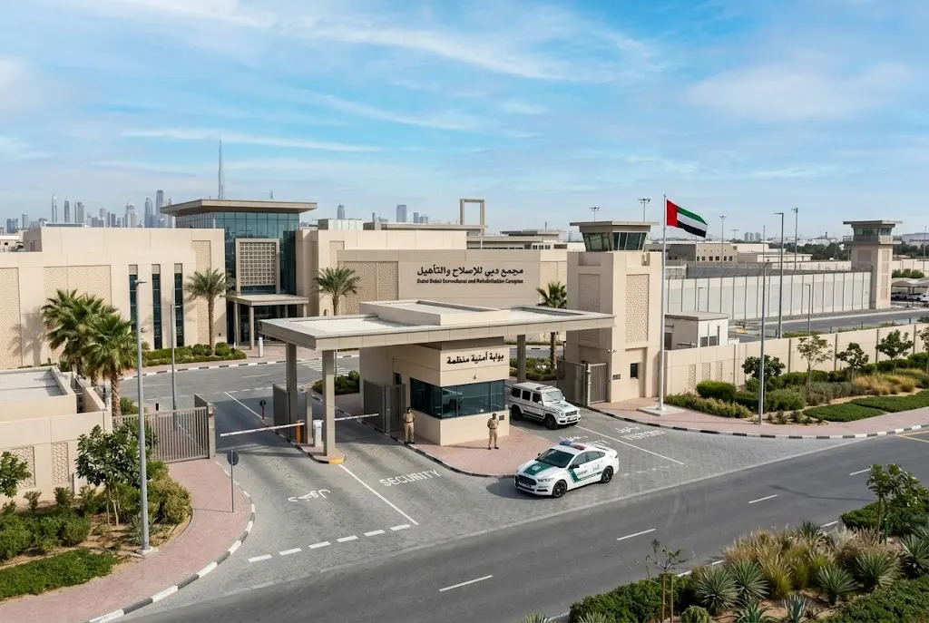 سجن العوير في دبي ومعلومات الزيارة والإجراءات القانونية