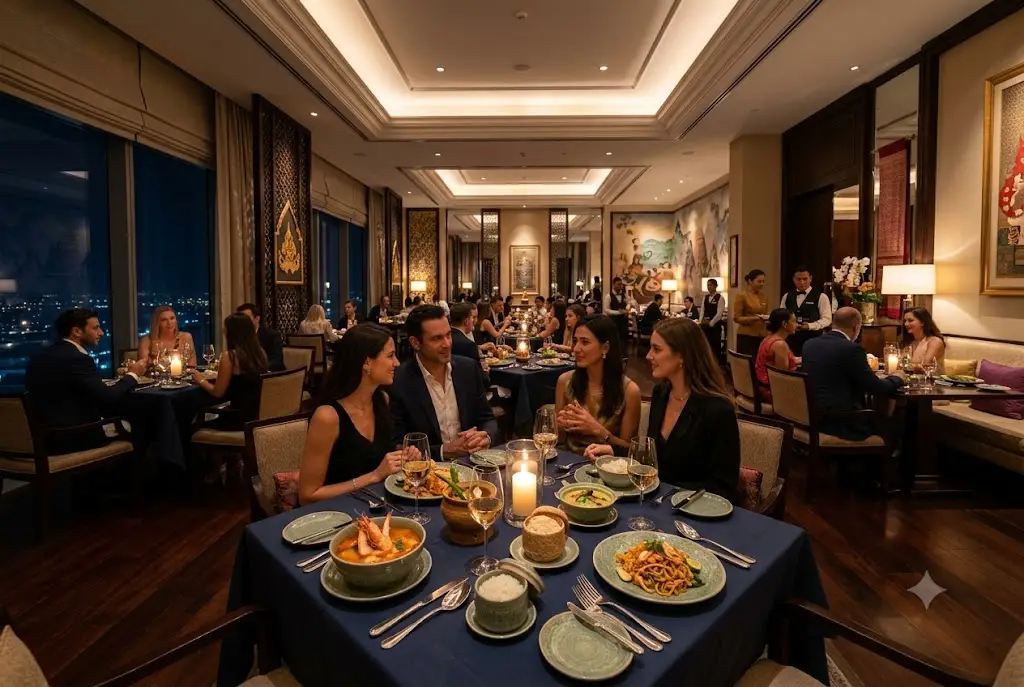 The Thai Kitchen Park Hyatt Dubai authentic Thai restaurant