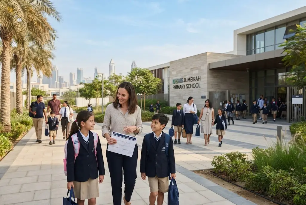 JPS academic calendar for school terms and holidays in Dubai