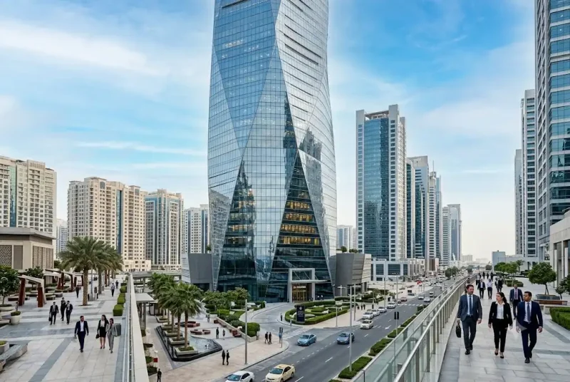 Al Khatem Tower Abu Dhabi commercial office building